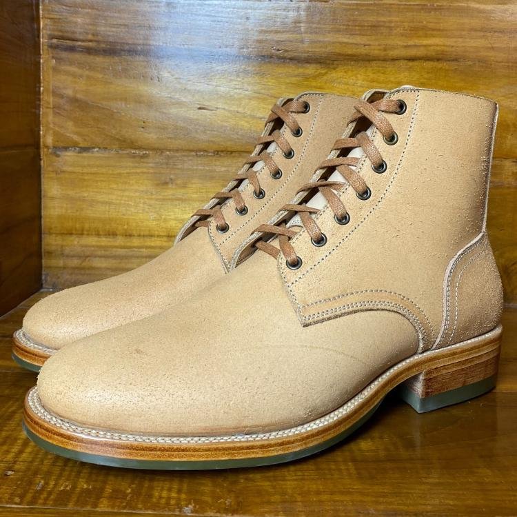 Fortis ɑnd Dɑinite Boondockers with Wickett & Crɑig Rough Out Nɑturɑl